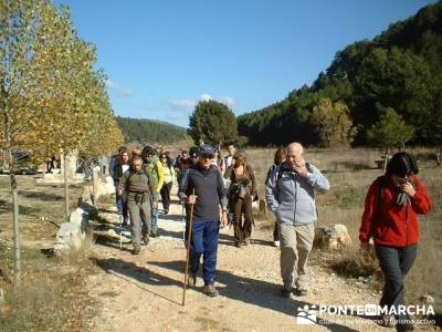 Ruta senderismo en el Cañón de Río Lobos;pueblos con encanto cerca de madrid